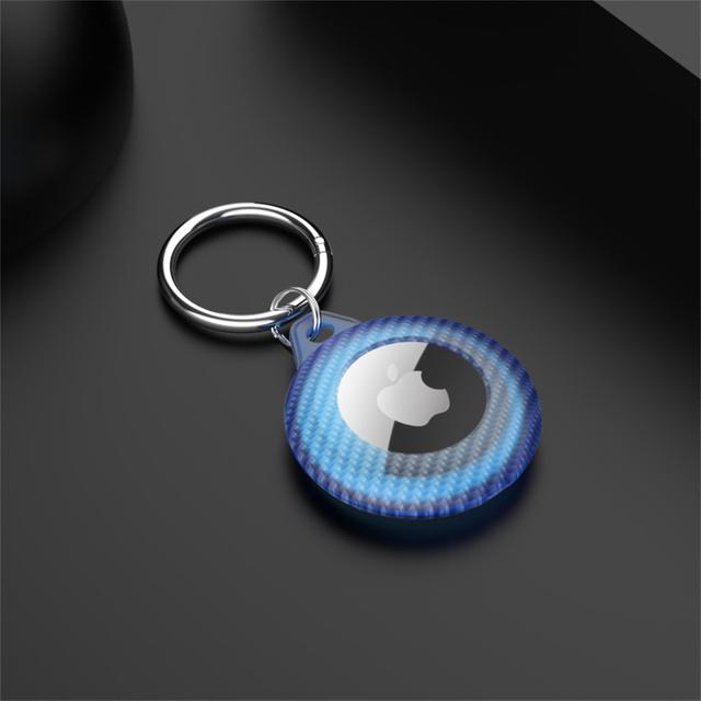 AirTag Carbon Fiber Keychain