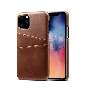 iPhone Leather Card Holder Case